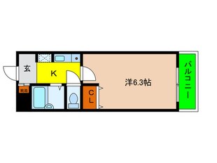 ｼｰｻｲﾄﾞSKYﾊｲﾂの物件間取画像